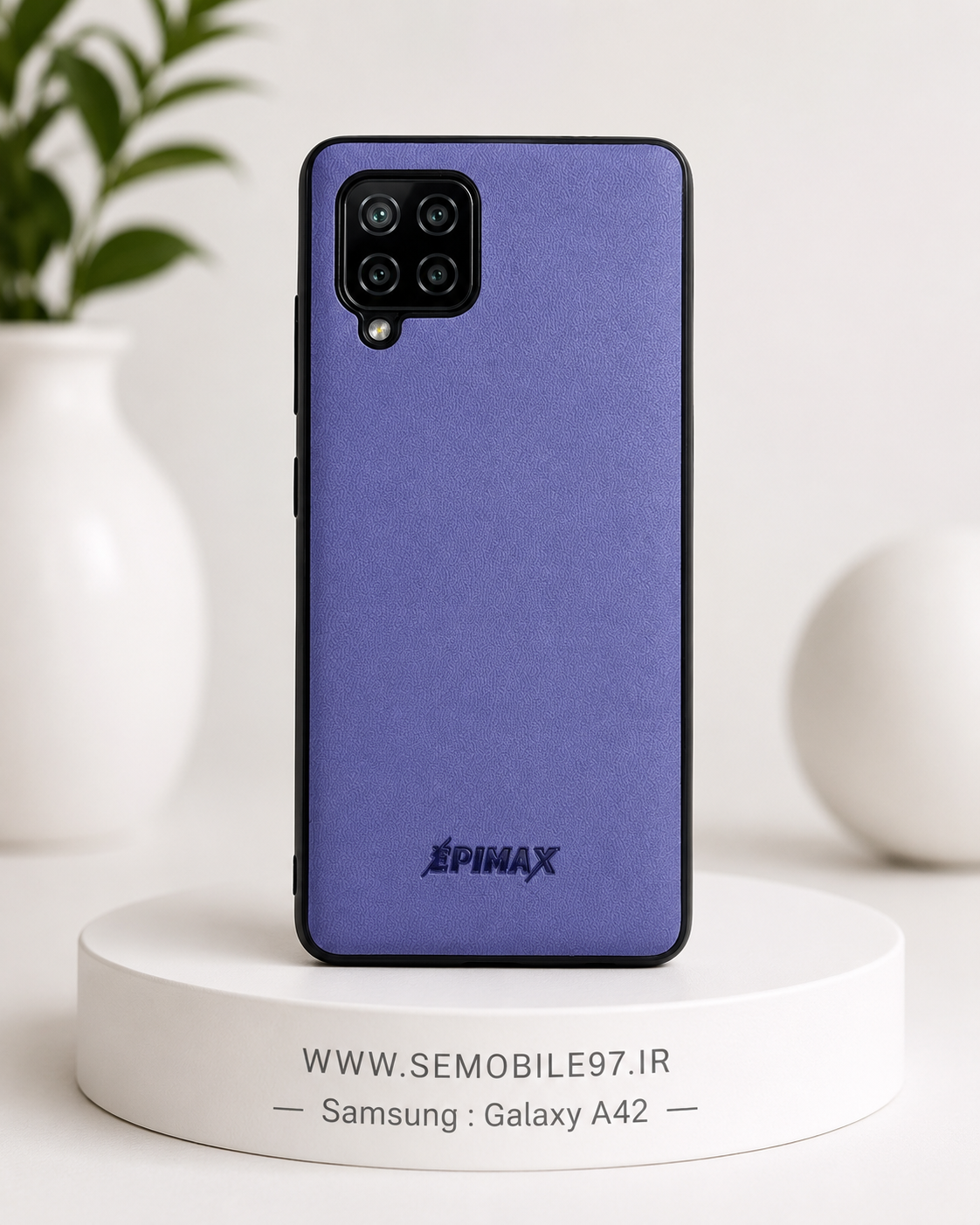 قاب گوشی  Galaxy A42 سامسونگ مدل طرح چرمی