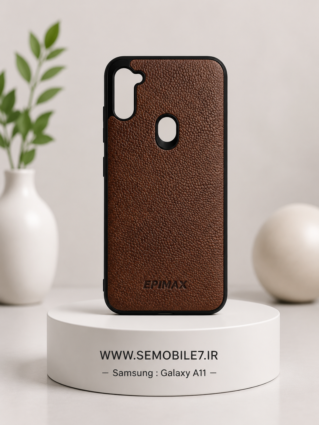 قاب گوشی Galaxy A11 - M11 سامسونگ مدل طرح چرمی