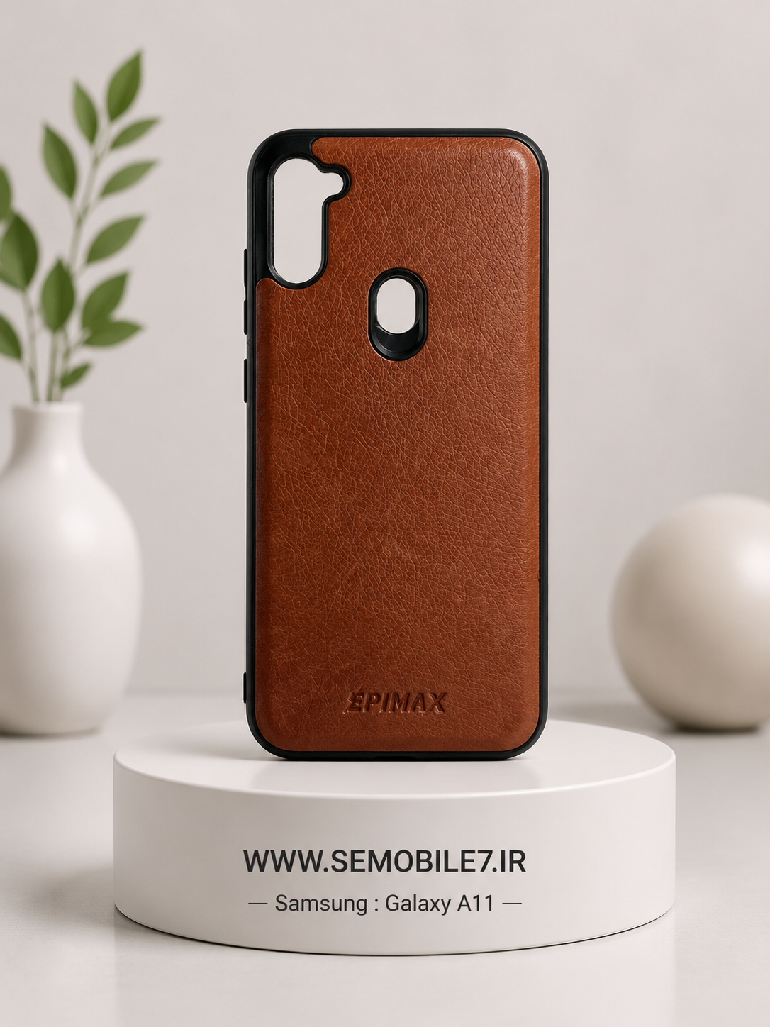 قاب گوشی Galaxy A11 - M11 سامسونگ مدل طرح چرمی