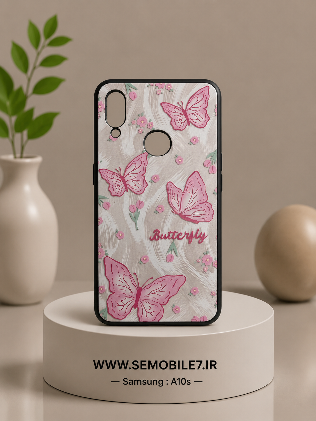 قاب گوشی Galexy A10s سامسونگ مدل پروانه ای