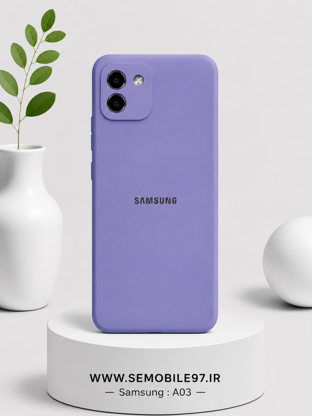 قاب گوشی Galaxy A03 سامسونگ مدل سیلیکونی