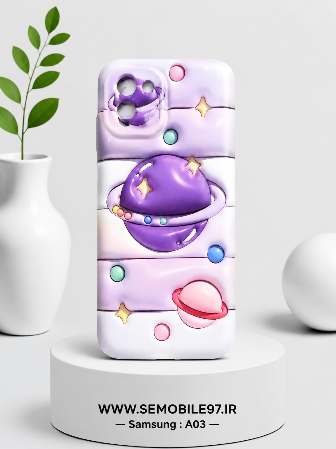 قاب گوشی Galaxy A03 سامسونگ مدل طرحدار