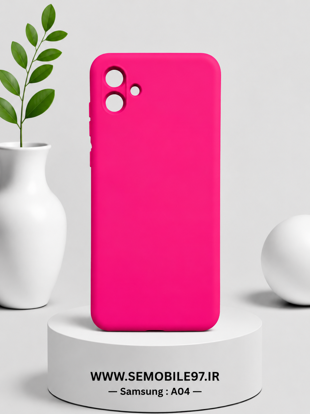 قاب گوشی Galaxy A04 سامسونگ مدل سیلیکونی