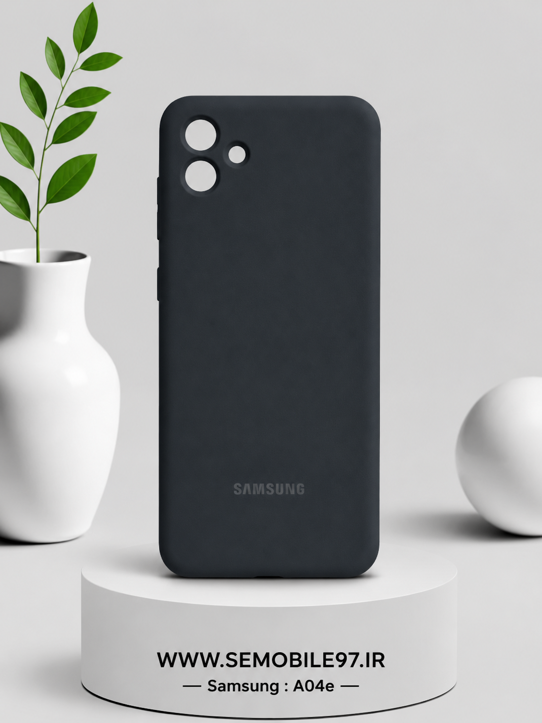 قاب گوشی Galaxy A04e سامسونگ مدل سیلیکونی پاکنی