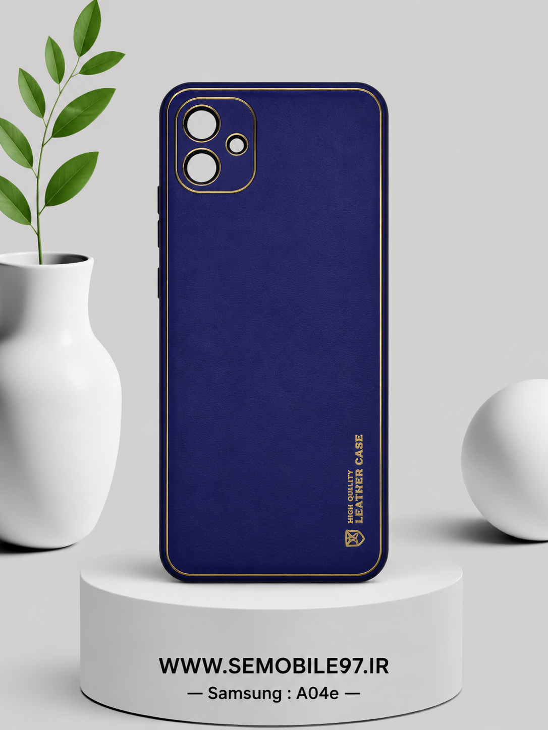 قاب گوشی Galaxy A04e سامسونگ مدل چرم