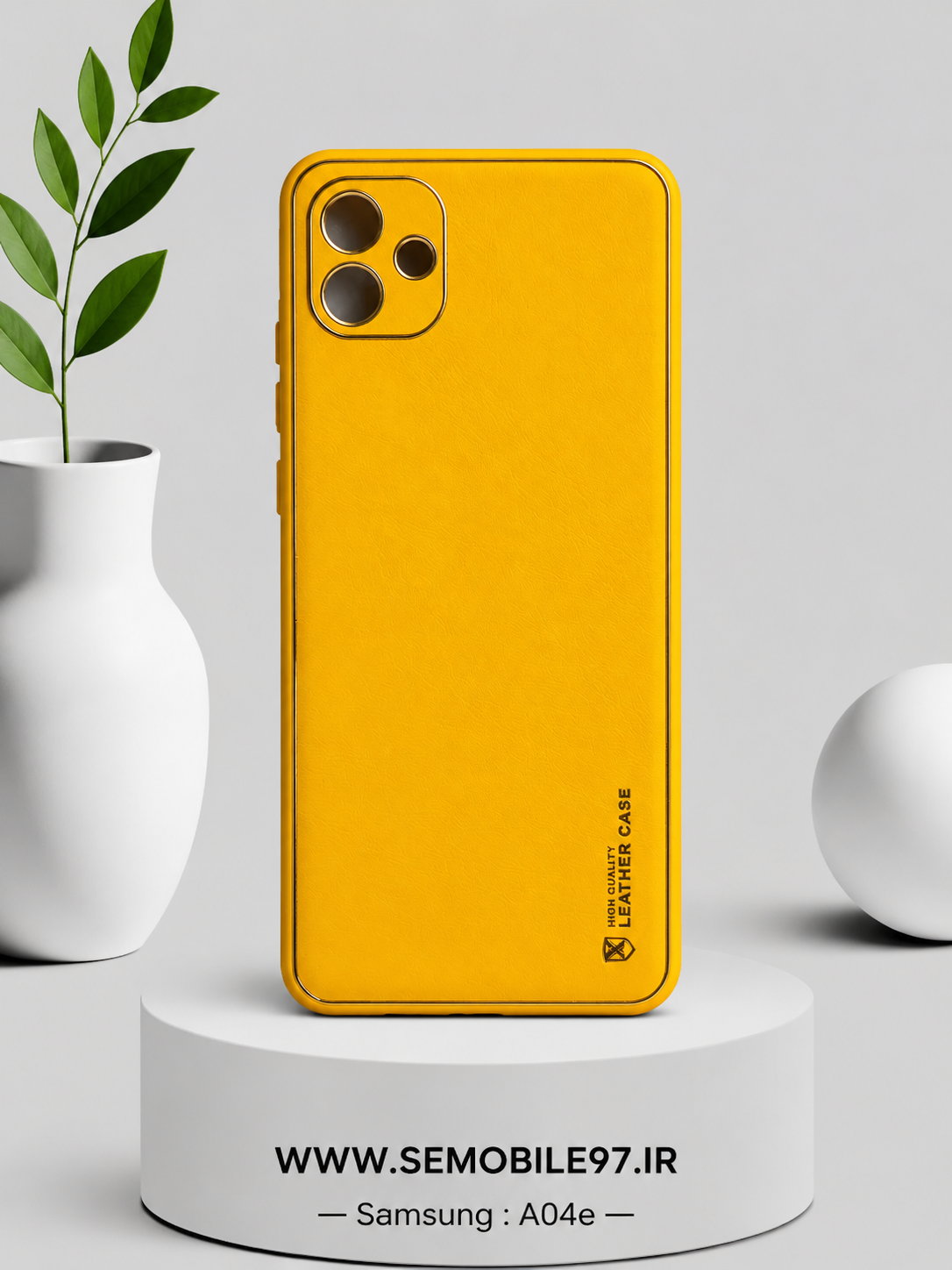 قاب گوشی Galaxy A04e سامسونگ مدل چرم