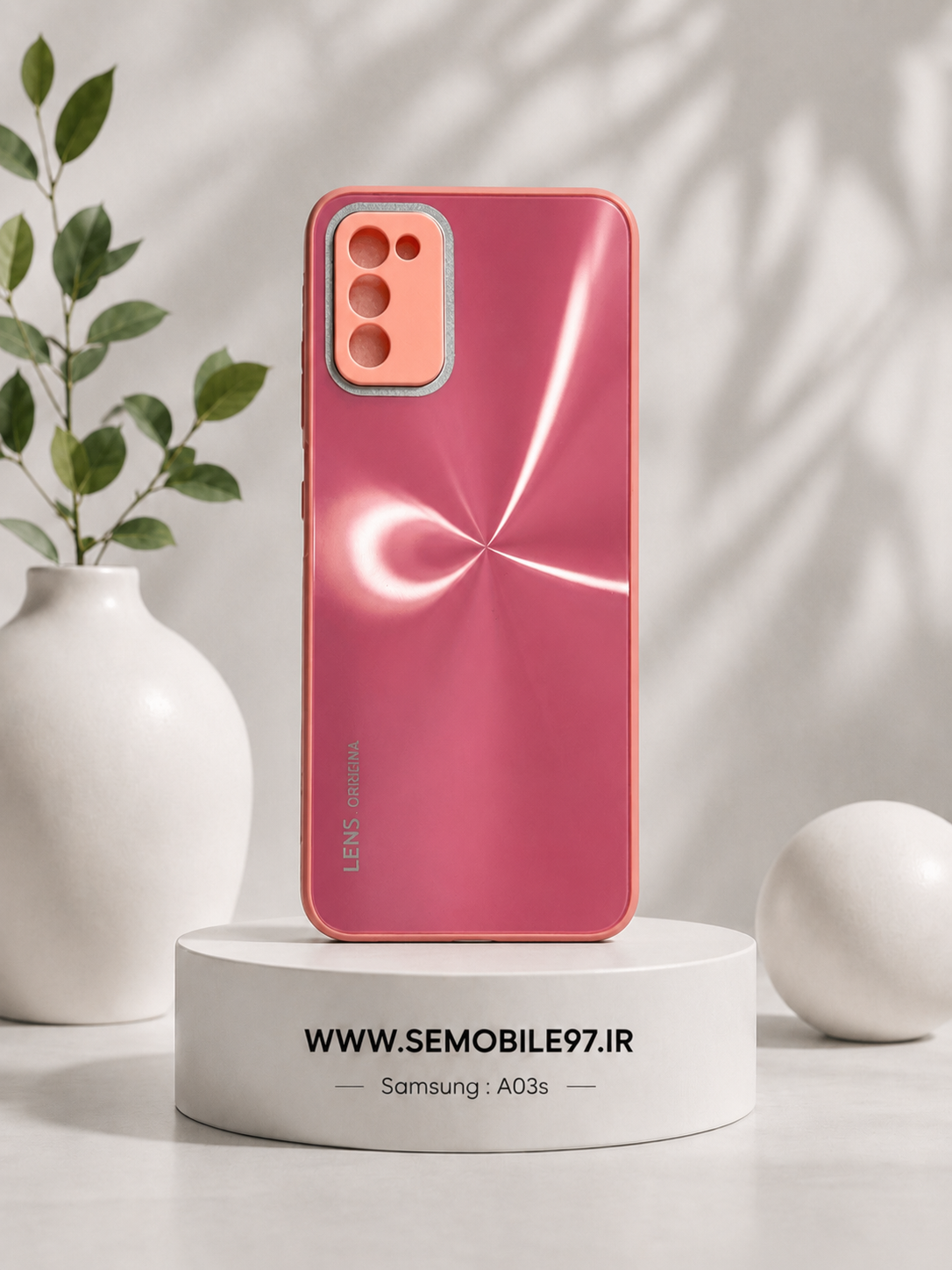 قاب گوشی Galaxy A03s سامسونگ مدل لیزری