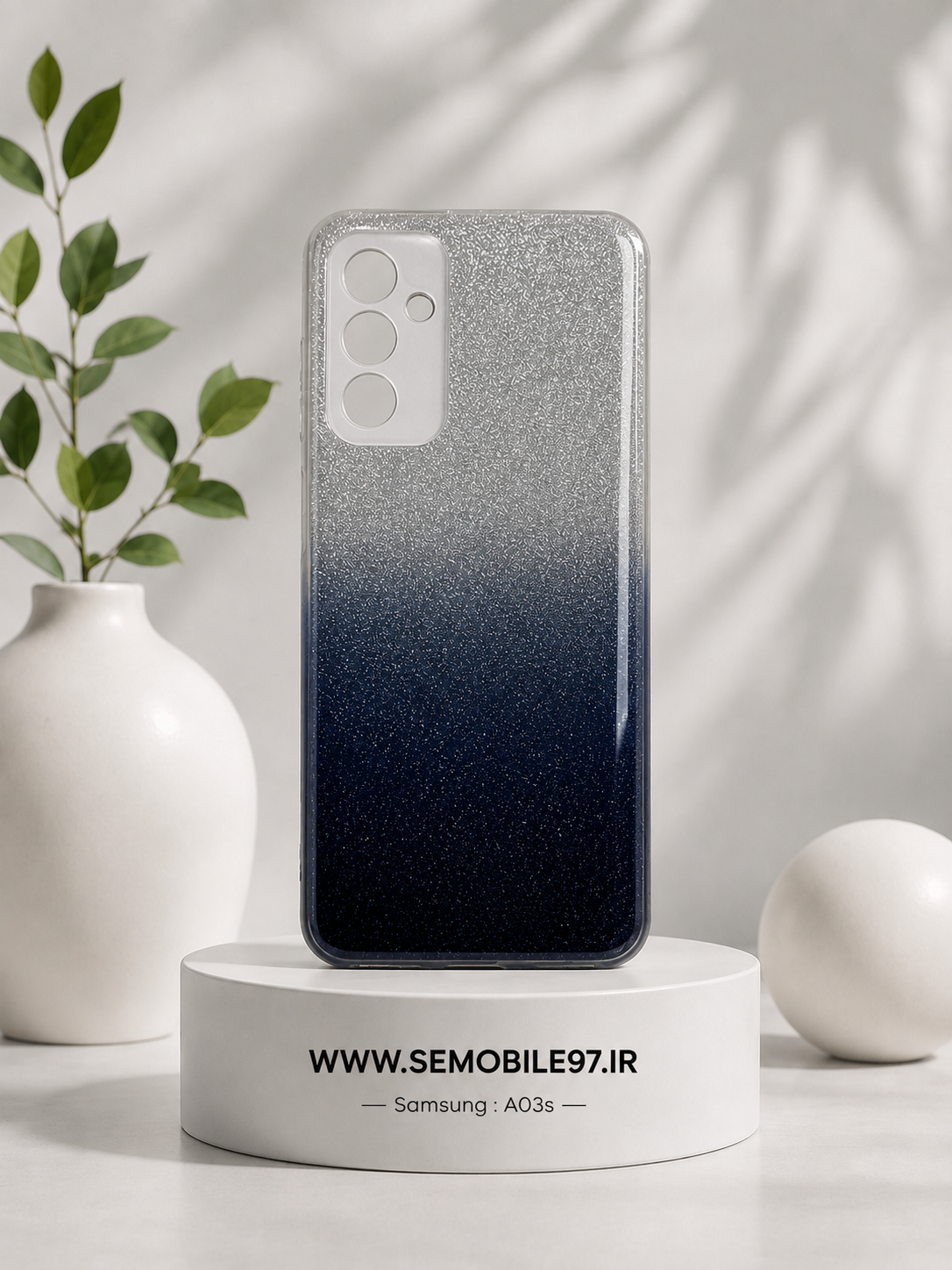 قاب گوشی Galaxy A03s سامسونگ مدل شاین