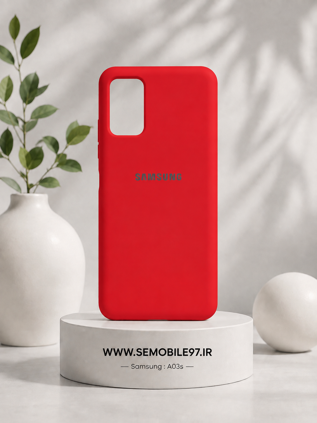 قاب گوشی Galaxy A03s سامسونگ مدل سیلیکونی