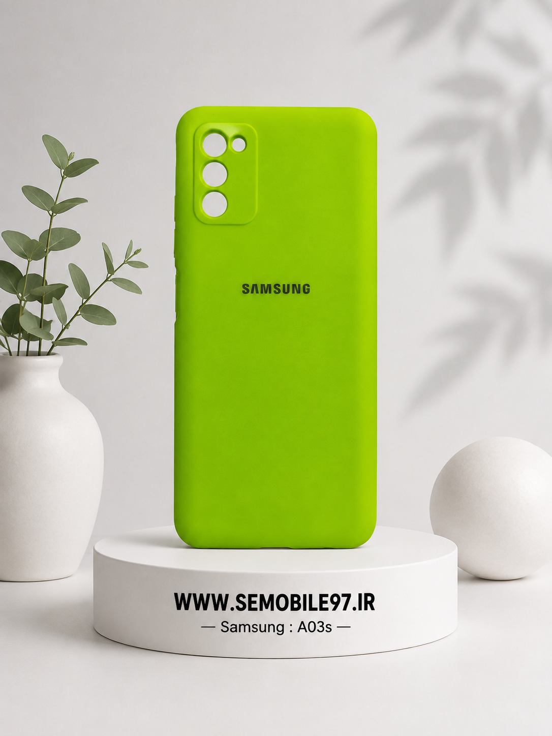 قاب گوشی Galaxy A03s سامسونگ مدل سیلیکونی
