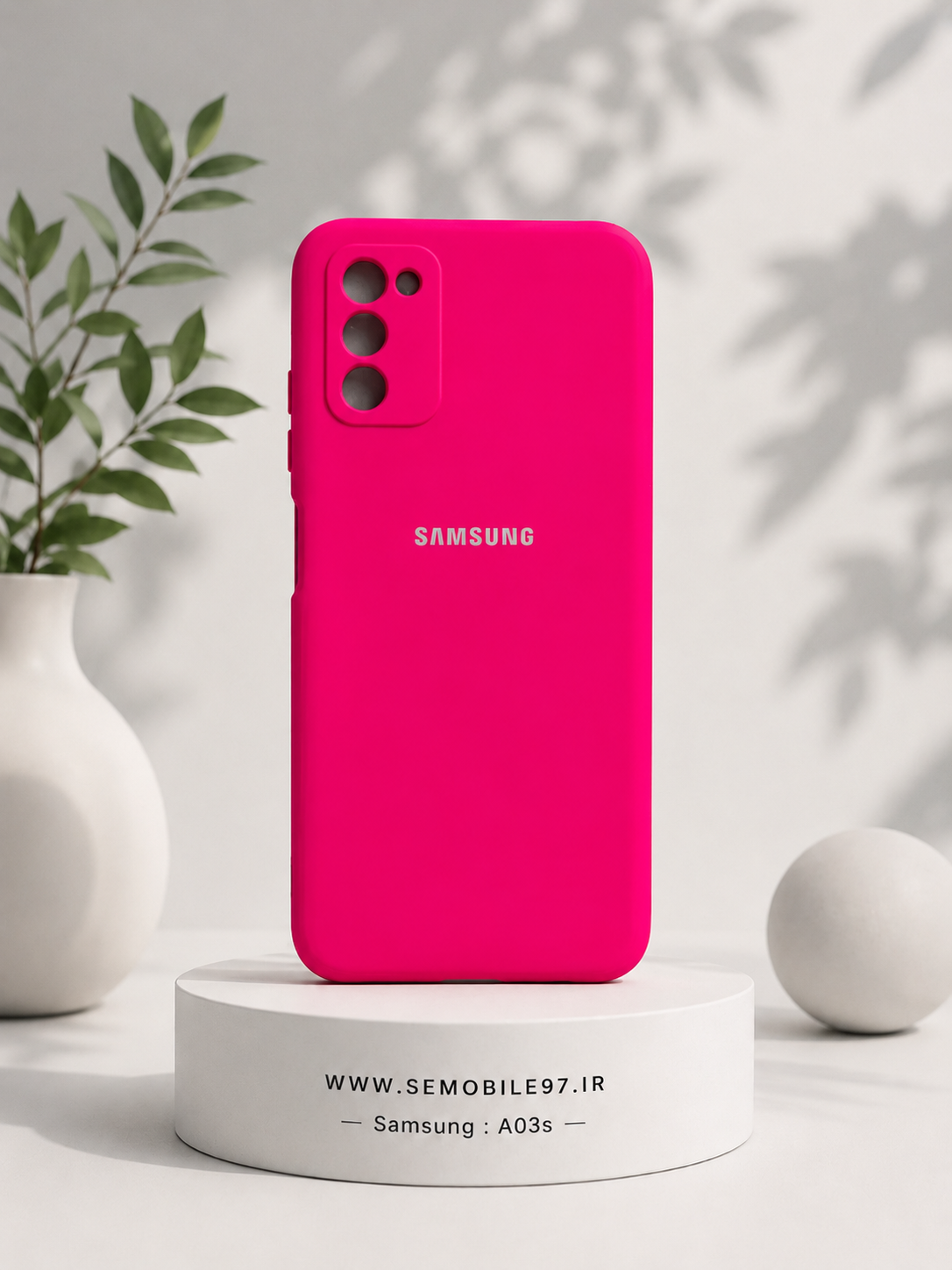 قاب گوشی Galaxy A03s سامسونگ مدل سیلیکونی