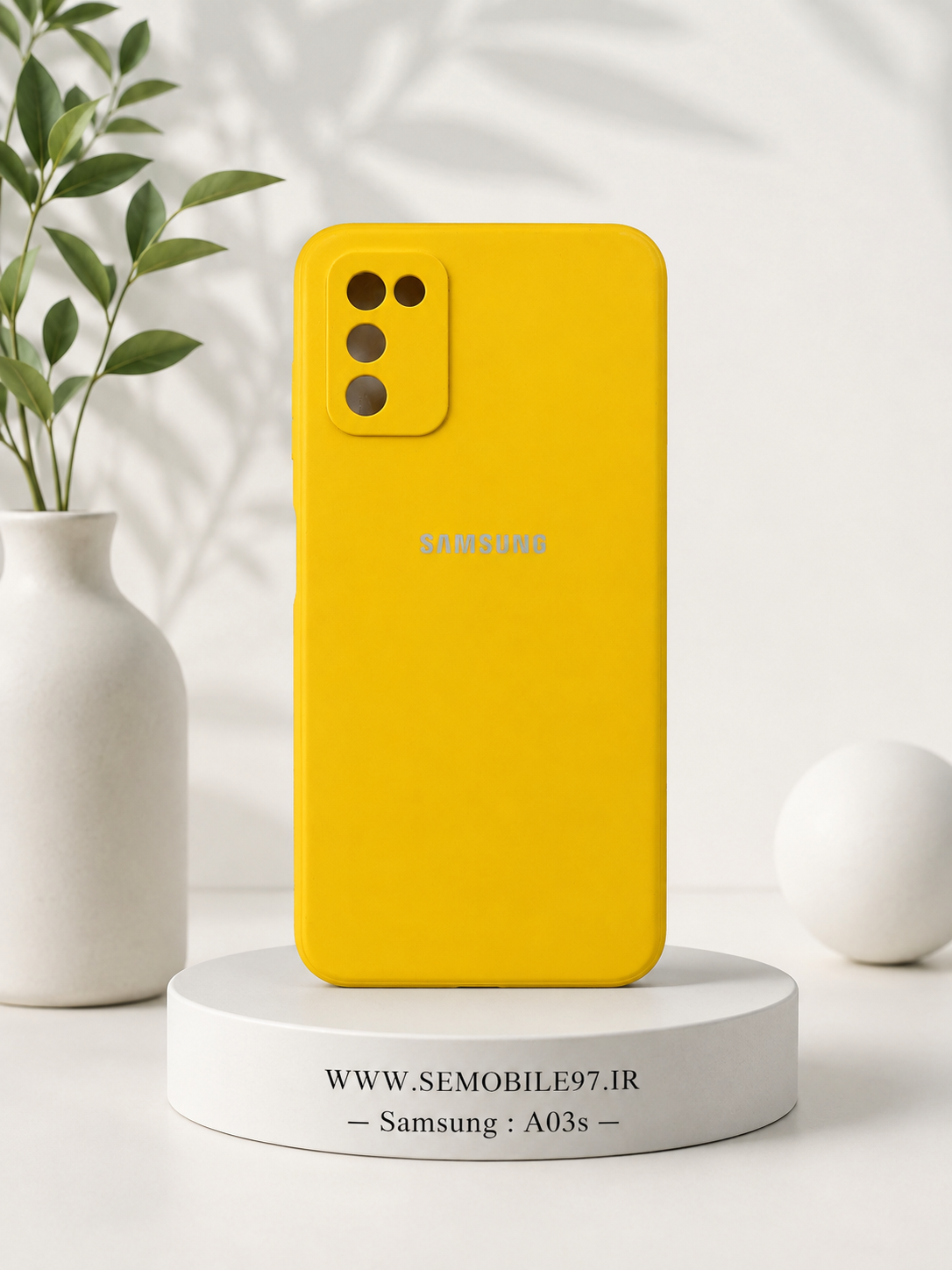 قاب گوشی Galaxy A03s سامسونگ مدل سیلیکونی