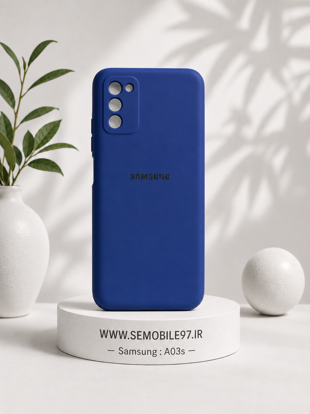قاب گوشی Galaxy A03s سامسونگ مدل سیلیکونی