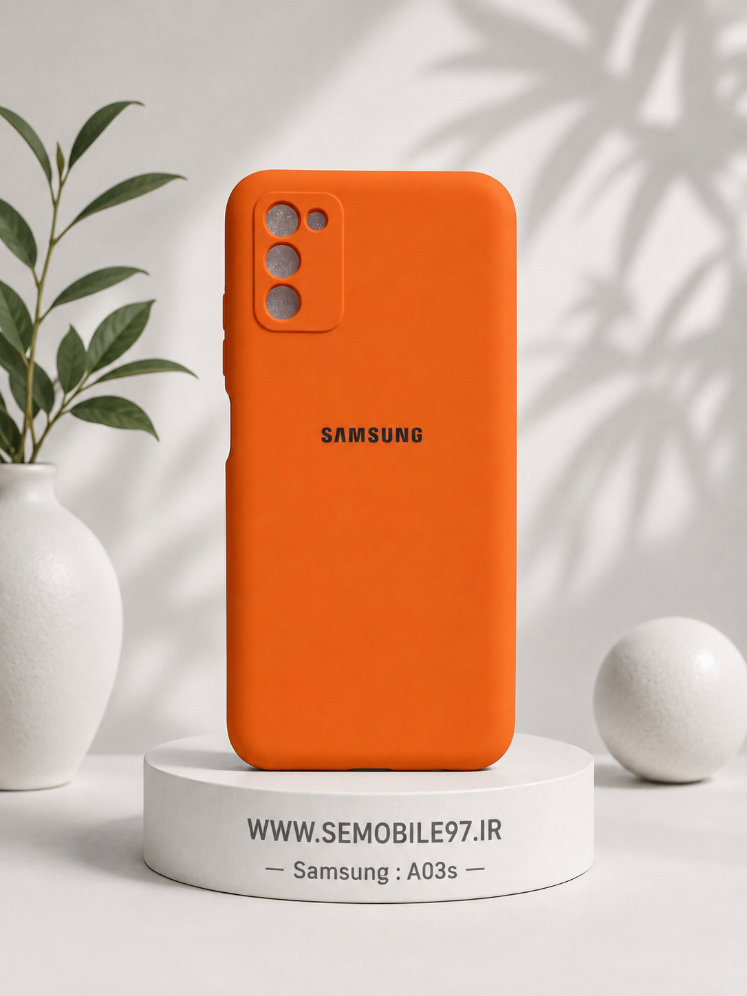 قاب گوشی Galaxy A03s سامسونگ مدل سیلیکونی