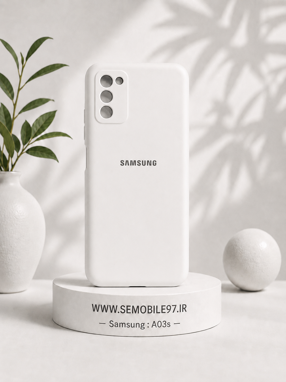 قاب گوشی Galaxy A03s سامسونگ مدل سیلیکونی