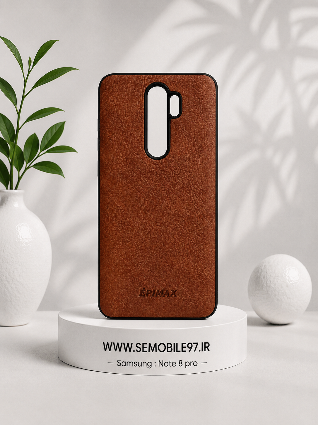 قاب شیائومی Redmi Note 8 Pro شیاؤمی مدل طرح چرم