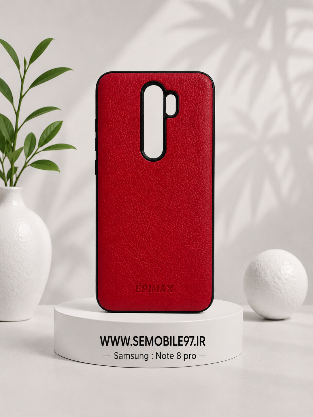 قاب شیائومی Redmi Note 8 Pro شیاؤمی مدل طرح چرم