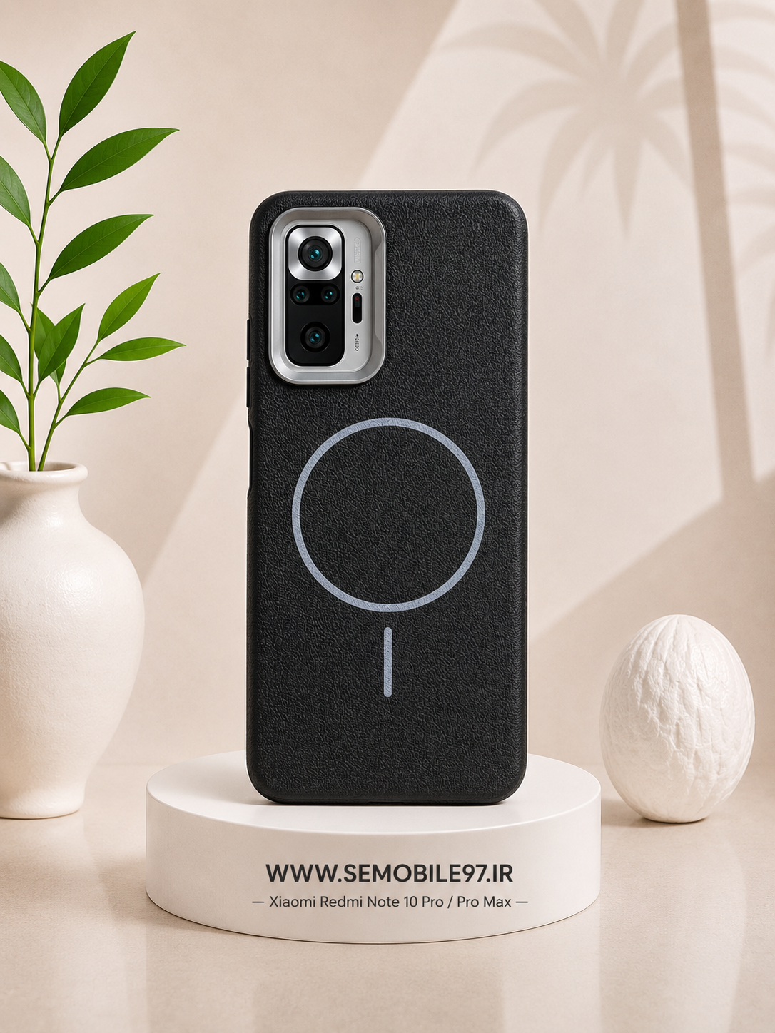 قاب گوشی Redmi Note 10 Pro - ProMax شیائومی مدل ژله ای طرح مگ سیف
