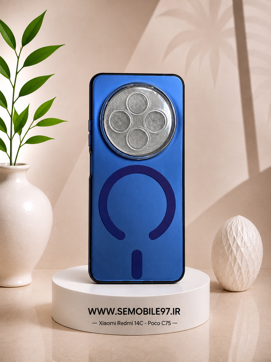 قاب گوشی Redmi 14C - Poco C75 شیائومی مدل طرح مگ سیف