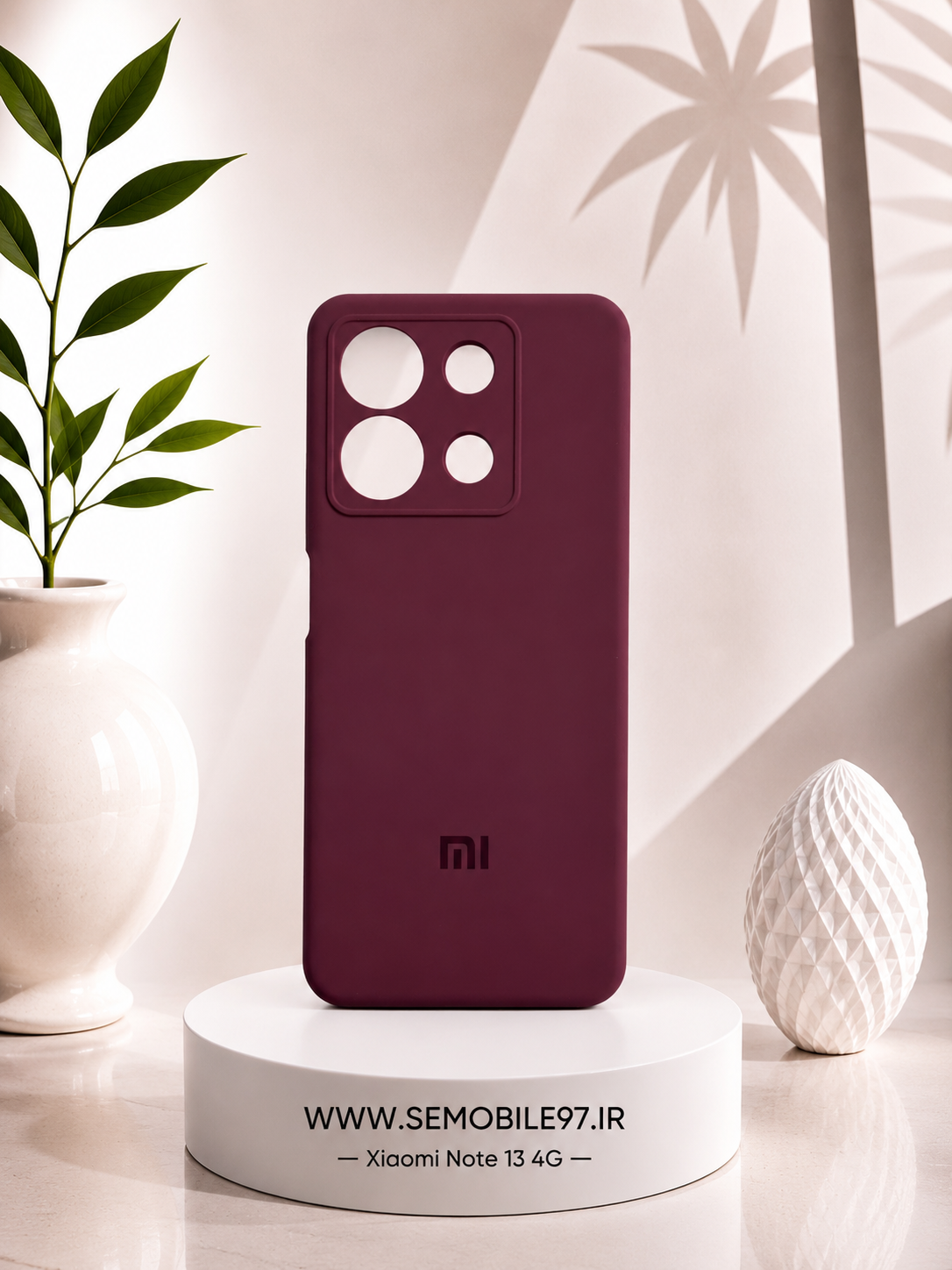 قاب گوشی Redmi Note 13 4G شیائومی مدل سیلیکونی اصلی