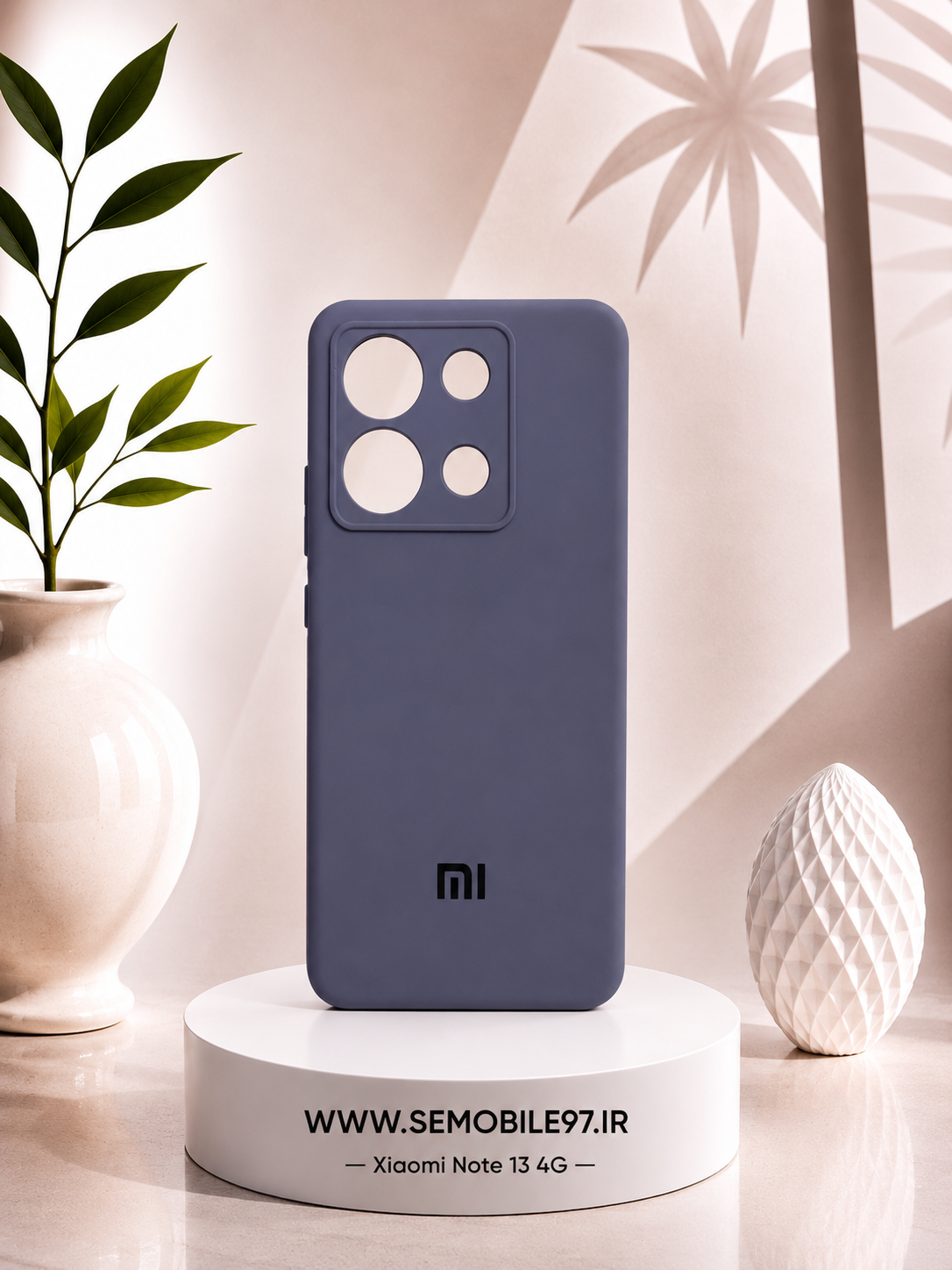 قاب گوشی Redmi Note 13 4G شیائومی مدل سیلیکونی اصلی