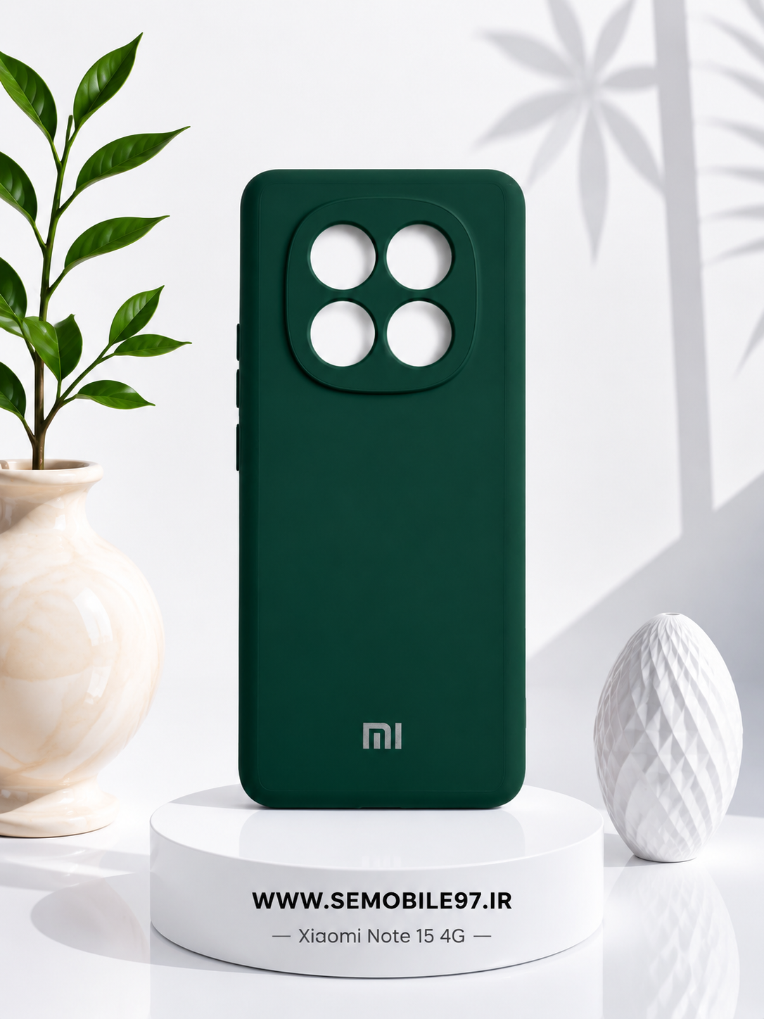 قاب گوشی Redmi Note 15 4G مدل شیائومی مدل سیلیکونی