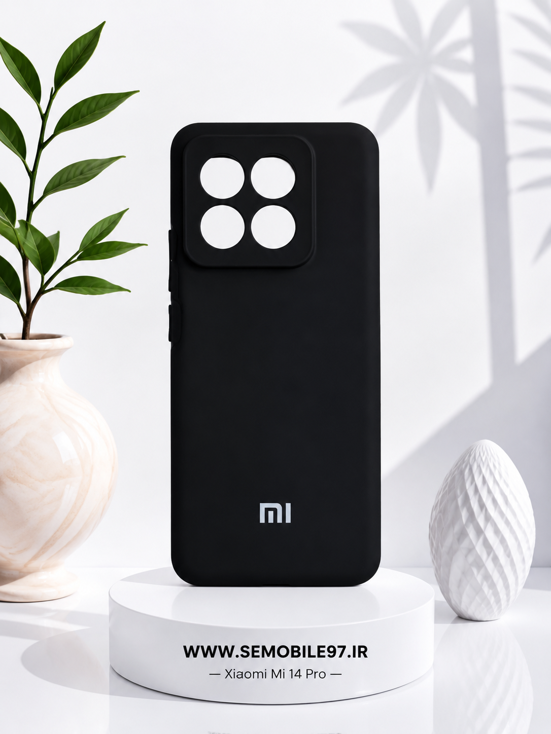 قاب گوشی Mi 14 Pro شیائومی مدل سیلیکونی پاکنی