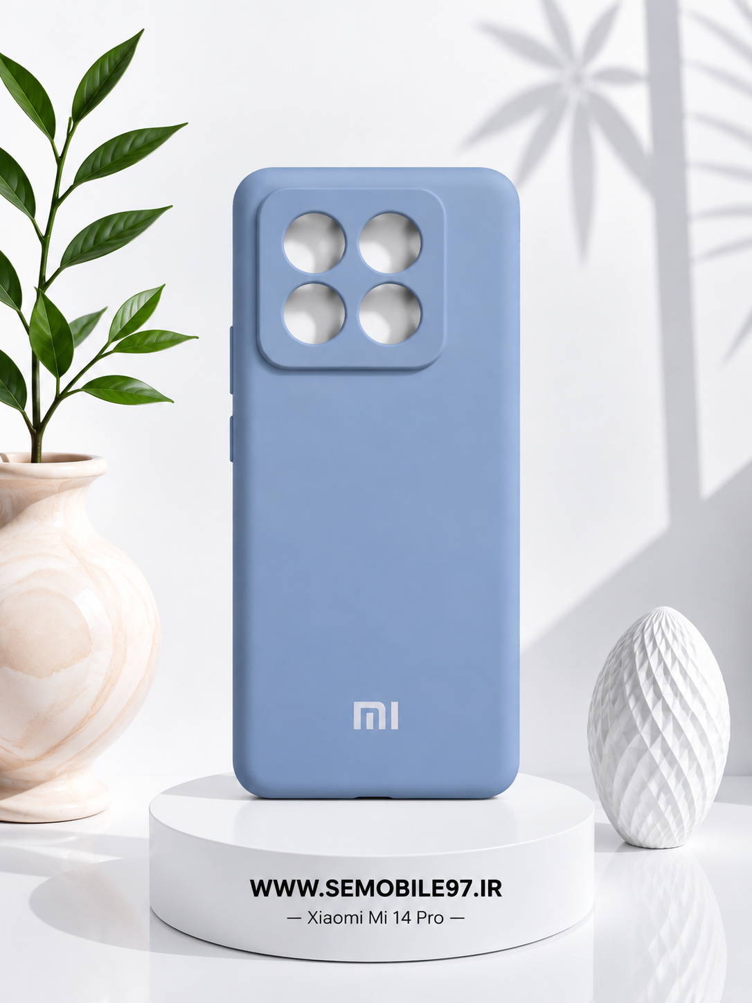 قاب گوشی Mi 14 Pro شیائومی مدل سیلیکونی پاکنی