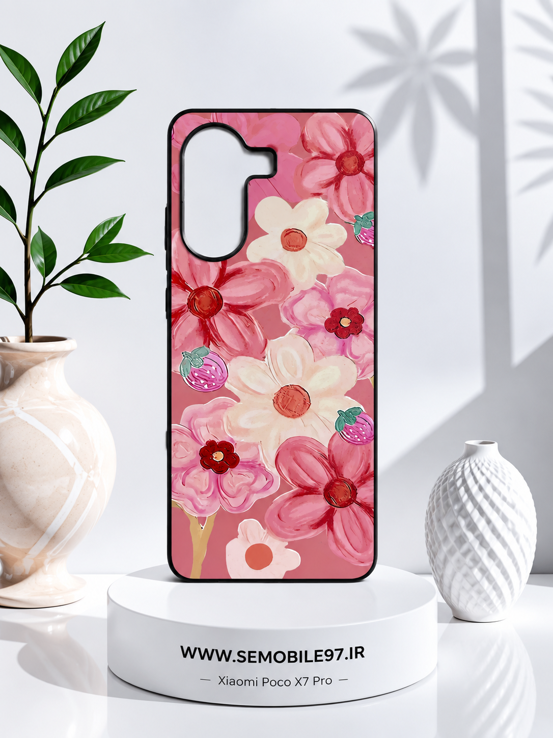 قاب گوشی Poco X7 Pro شیائومی مدل گل