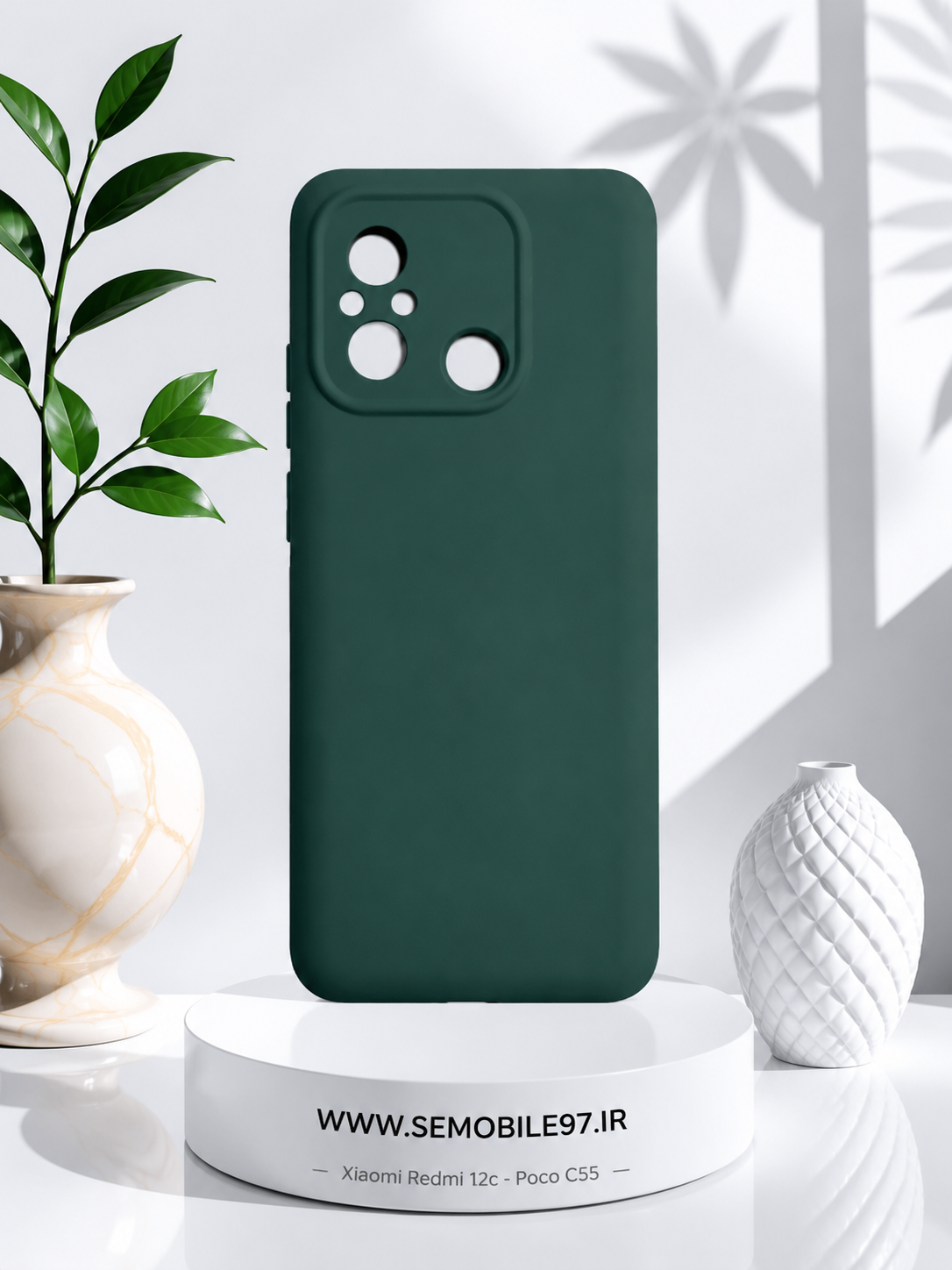 قاب گوشی Redmi 12c - Poco C55 شیائومی مدل سیلیکونی