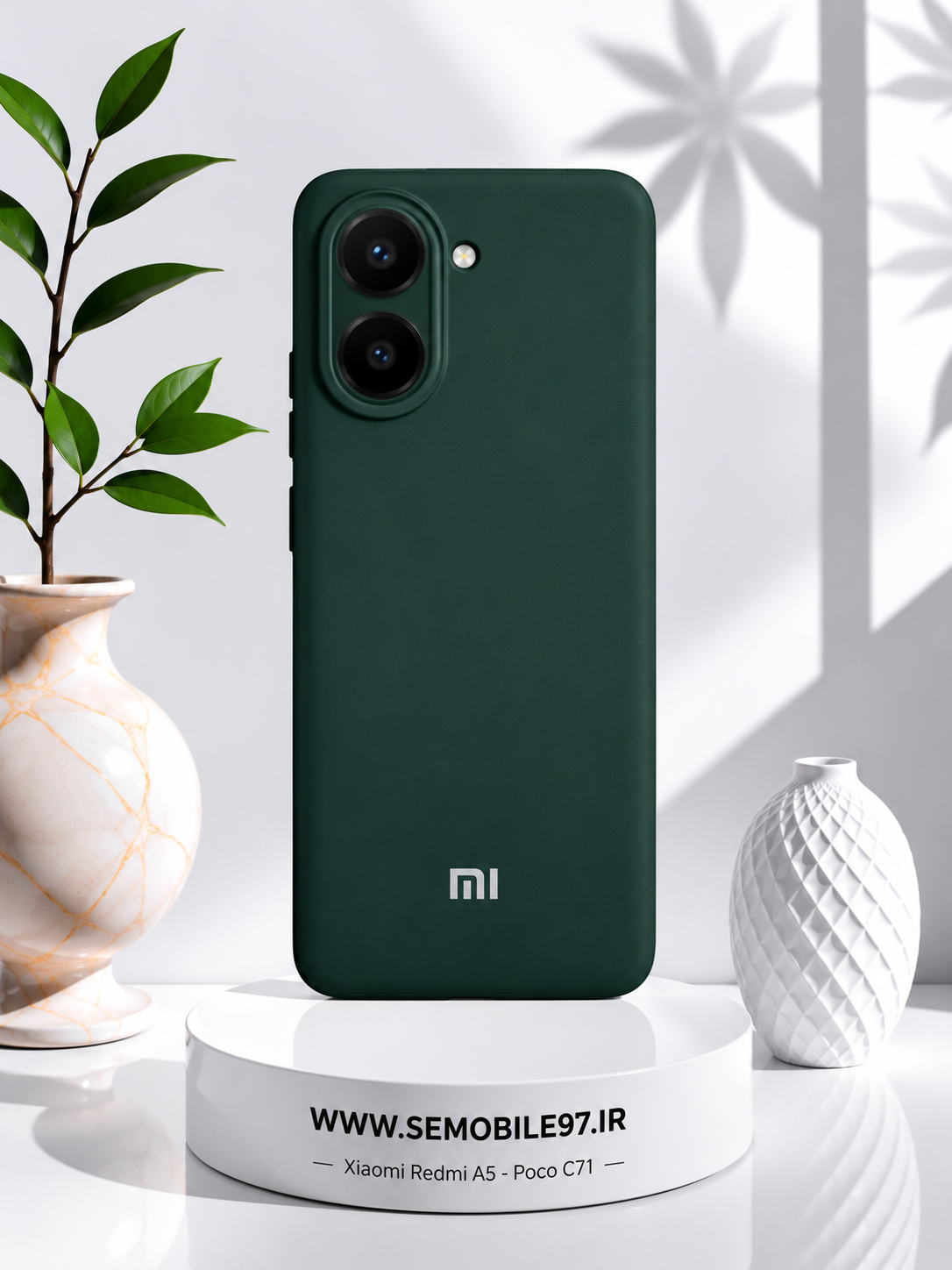 قاب گوشی Redmi A5 - Poco C71 شیائومی مدل سیلیکونی
