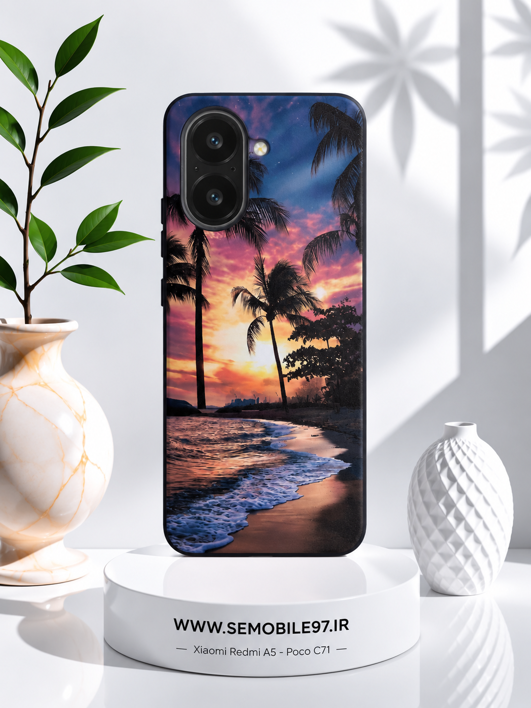 قاب گوشی Redmi A5 - Poco C71 شیائومی مدل جزیره