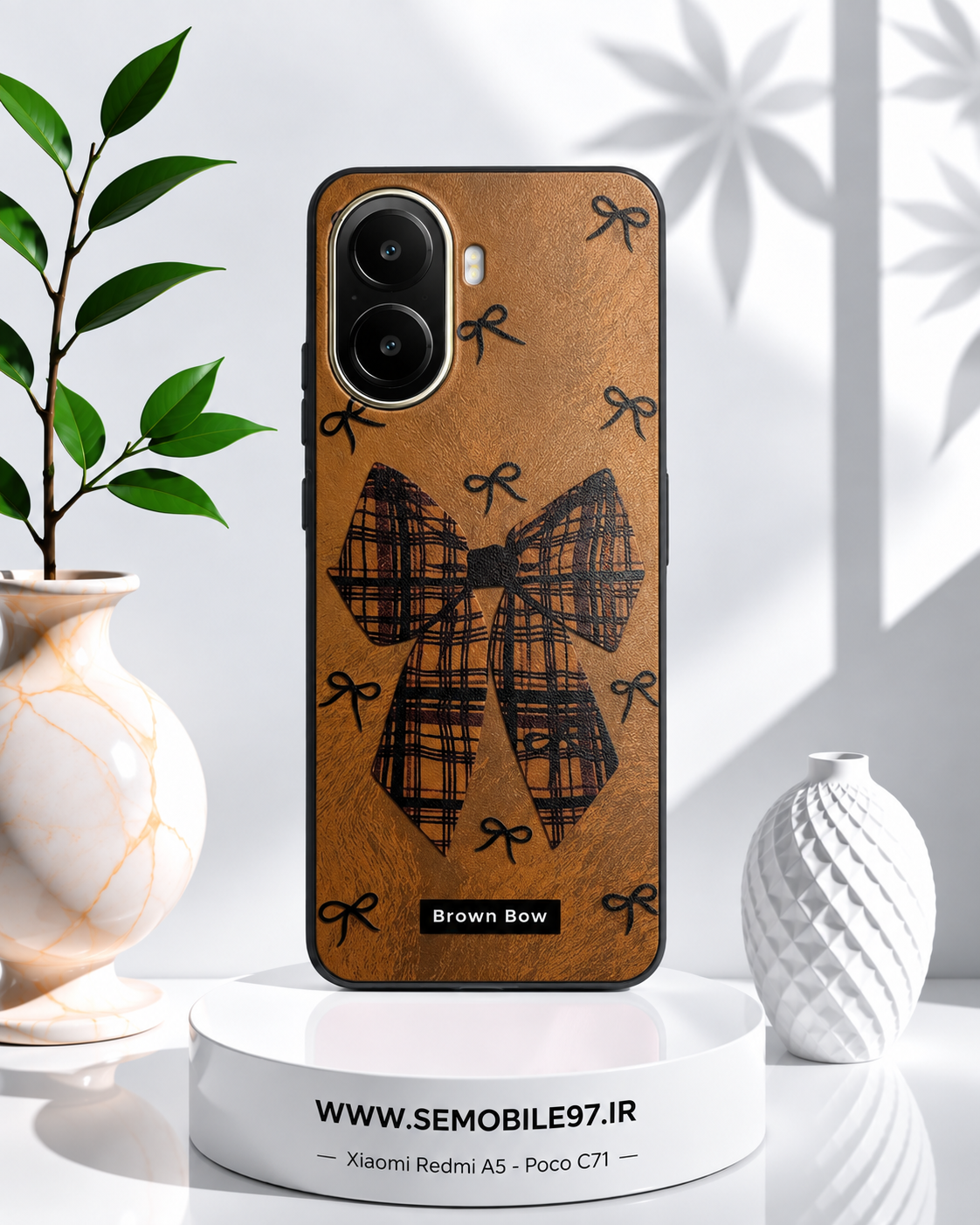 قاب گوشی Redmi A5 - Poco C71 شیائومی مدل پاپیونی