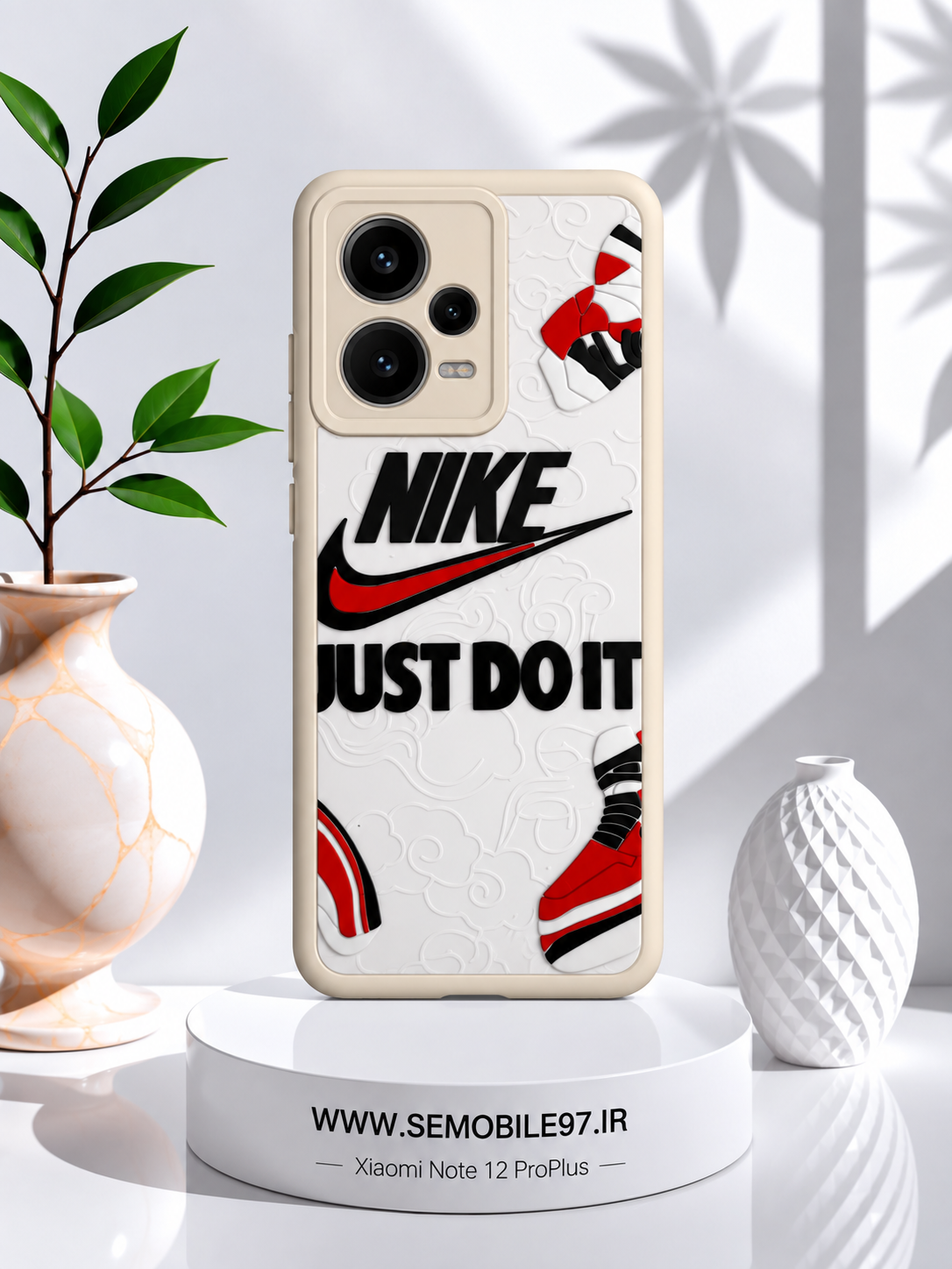 قاب گوشی Redmi Note 12 ProPlus شیائومی مدل نایک