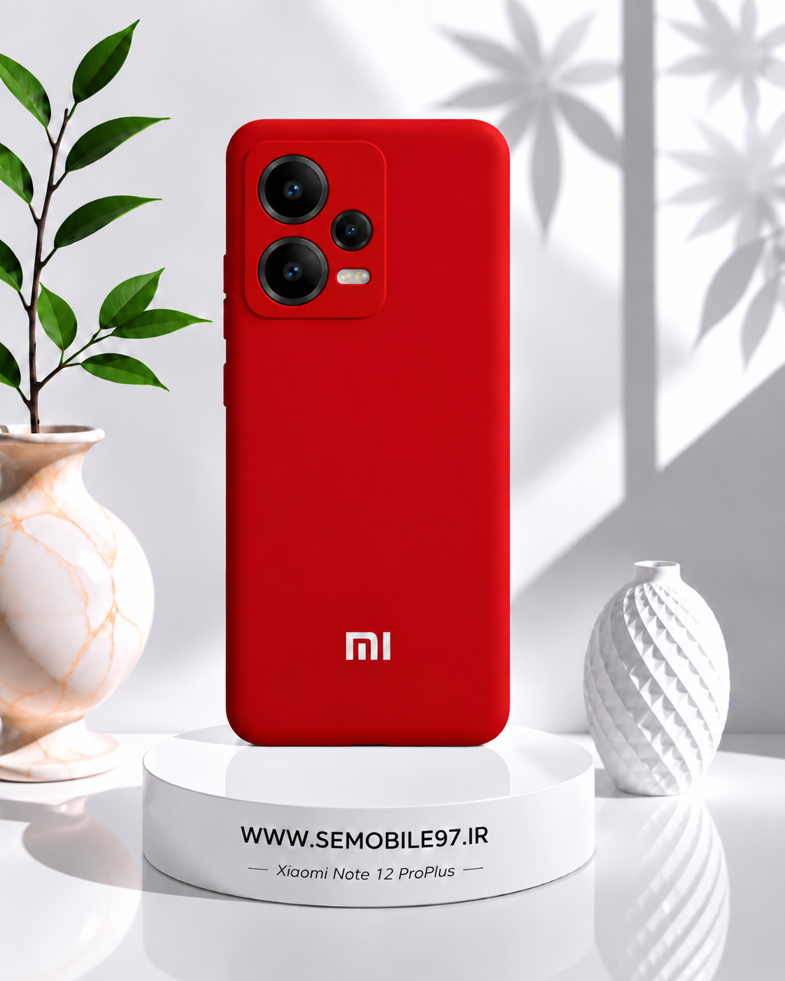 قاب گوشی Redmi Note 12 ProPlus شیائومی مدل سیلیکونی پاکنی