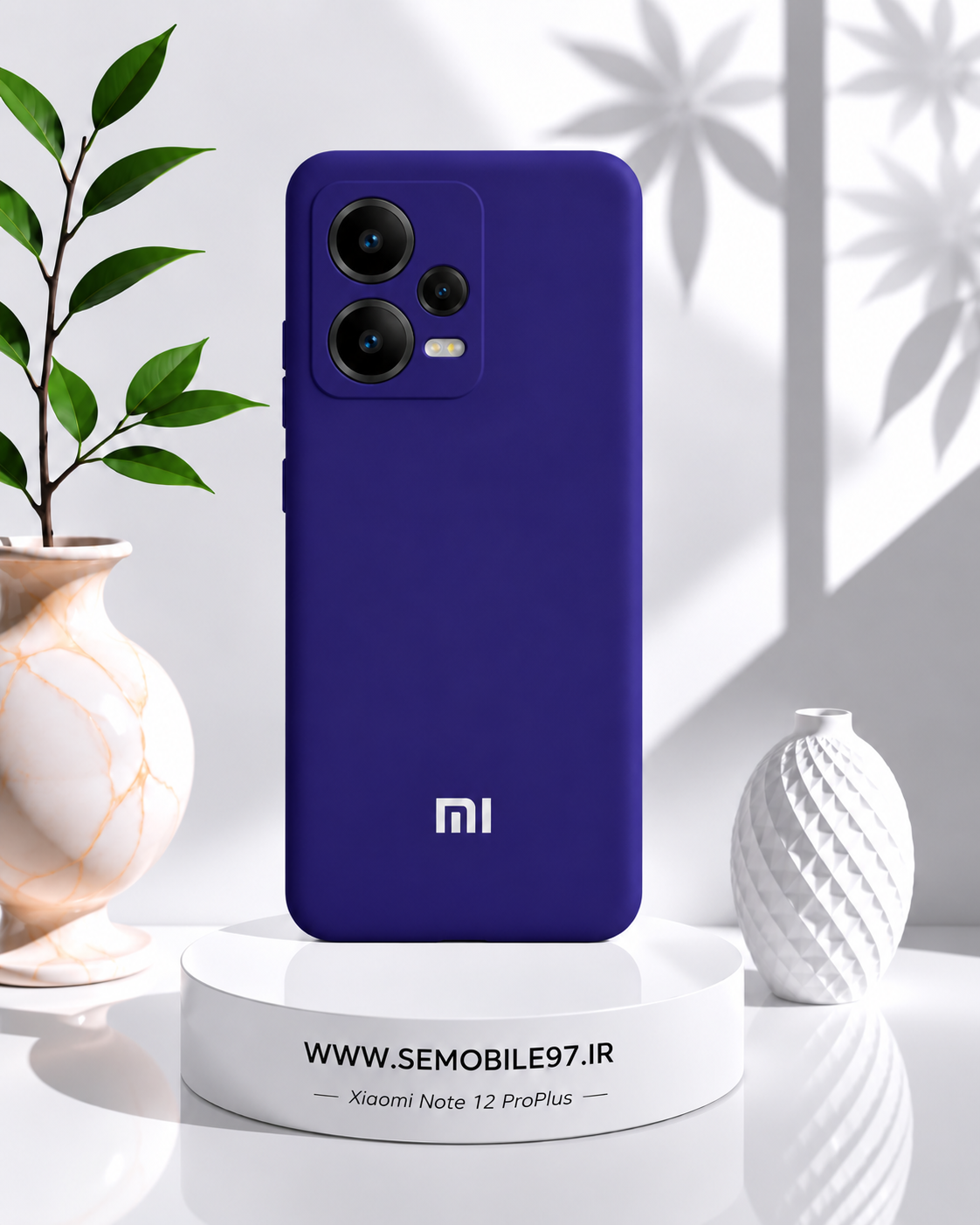 قاب گوشی Redmi Note 12 ProPlus شیائومی مدل سیلیکونی پاکنی
