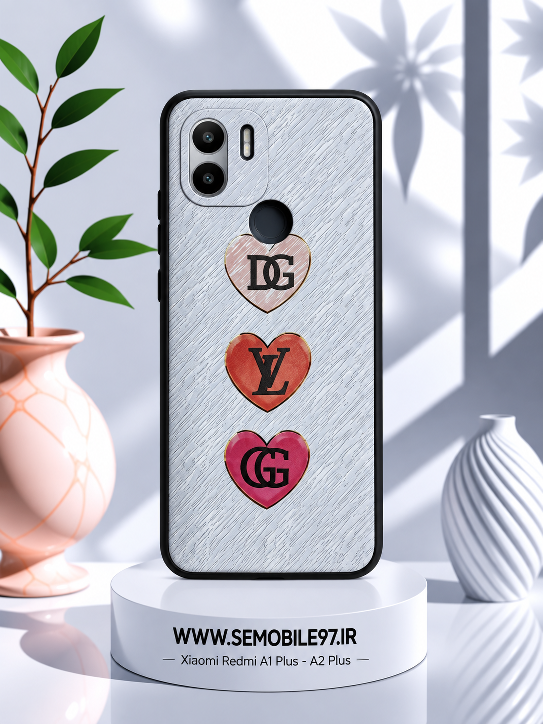 قاب گوشی A1 Plus - A2 Plus شیائومی مدل قلب